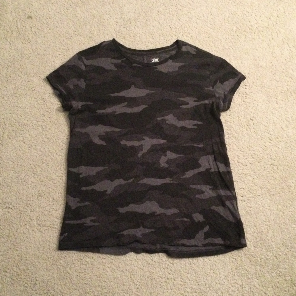 black camo shirt
